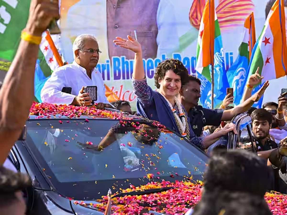 बड़ी जिम्मेदारी से पहले का प्रियंका का स्वागत!